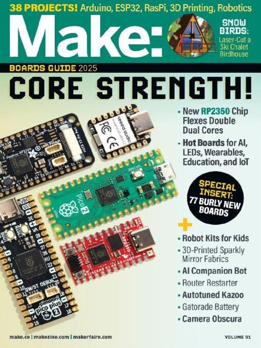 Title details for Make: by Make Community LLC - Available